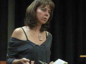 Wendy Videlocl reading at Telluride Library
