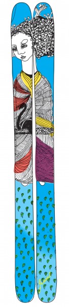 Skis donated by Jewel.
