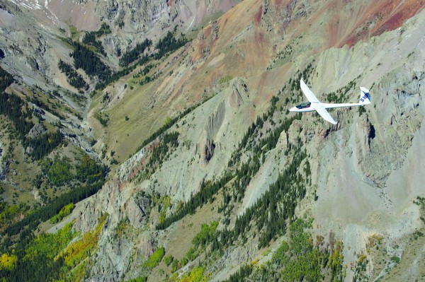 Somewhere Over the Rainbow package includes a ride with Glider Bob.