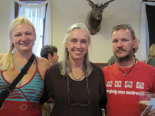 Olga, Kat Harrison and Tradd.