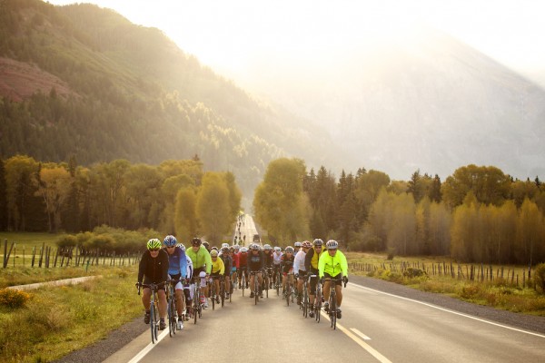 bikers on road