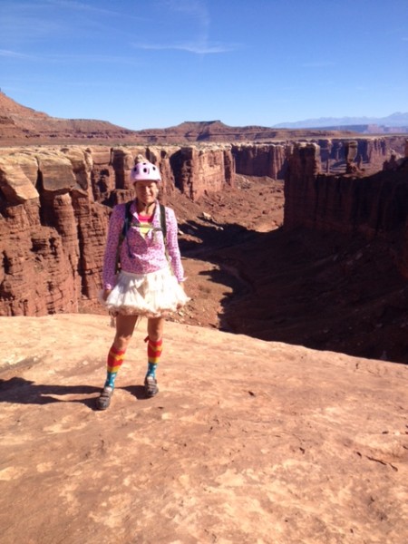 Me, in a tutu. Which is not me.