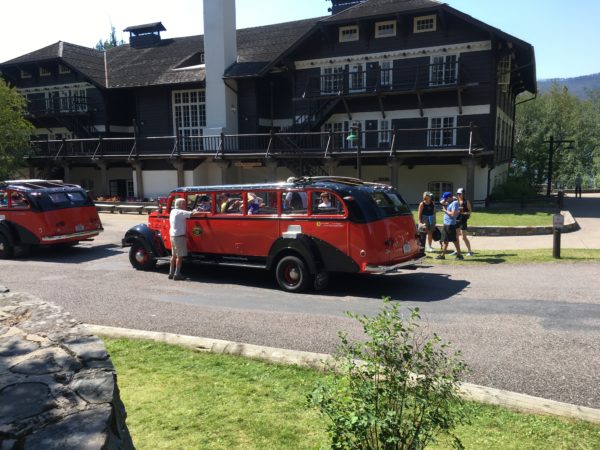 Red Bus Lake MacDonald Lodge