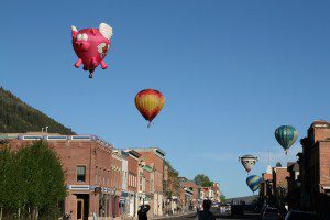 Balloons, Telluride Main Street