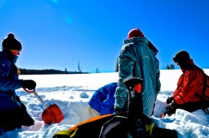 assessing the snow pack