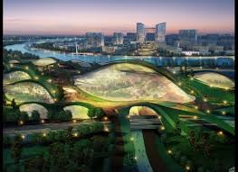 Eco-city Tianjin in China