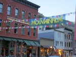 Mountainfilm banner, Sheridan