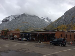 Telluride, Fall colors and snow