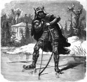 Ullr (image from northernpaganism.com)