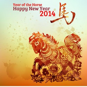 30292-Vector-decorated-Horse-Chinese