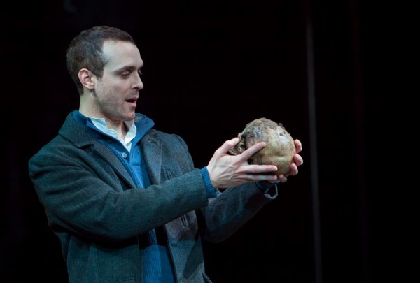 Aubrey Deeker as "Hamlet." Image by Jen Koskinen, courtesy of the Denver Center for the Performing Arts.