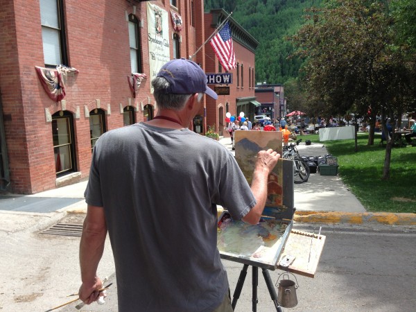 guy painting