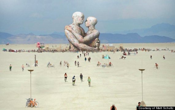 An Exclusive First Look At The Other-Worldly Art Of Burning Man 2014