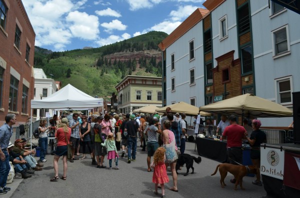 Street scene at 2013 Cook-off.