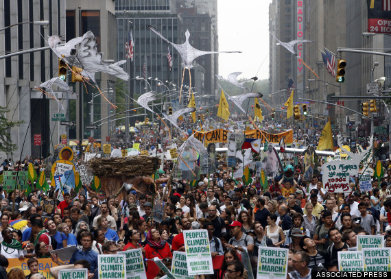 Hundreds Of Thousands Turn Out For People's Climate March In New York City