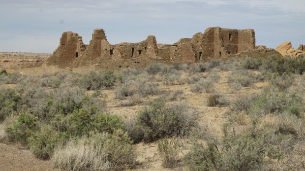 Pueblo Bonita at Chaco Canyon