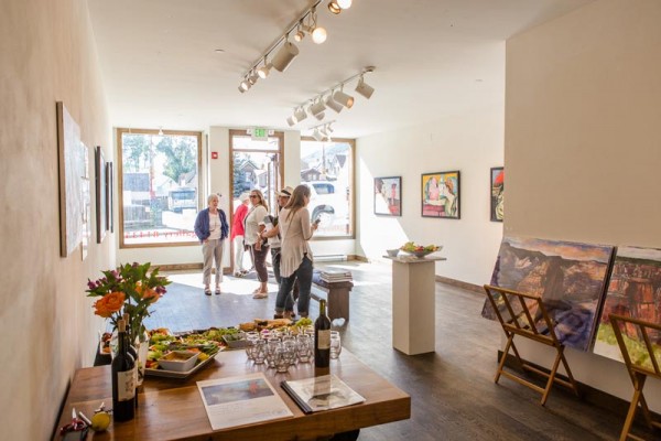 Telluride Arts’ Gallery 81435, one of several spaces available for shows.