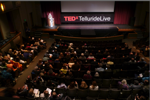TEDxTellurideLive at the Michael D. Palm Theatre