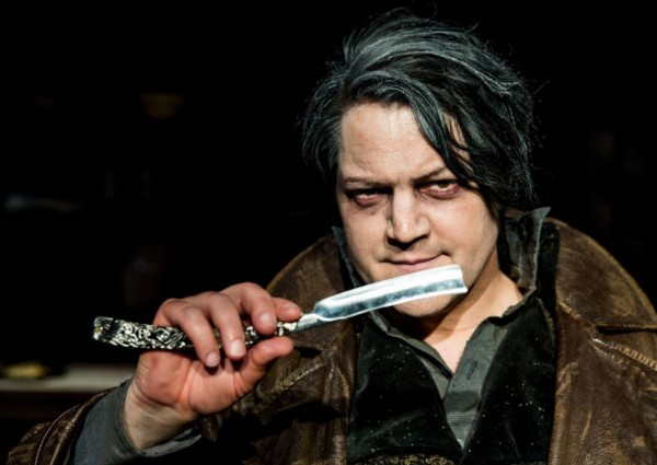  Robert Petkoff as Sweeney Todd, the bloodthirsty barber of Fleet Street. Courtesy, The Denver Center.