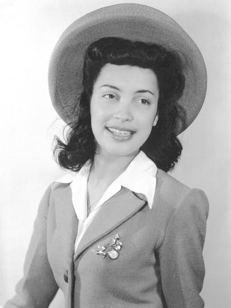 Betty refers to this image as "2Betty's Hat.” She is 20 years old in April 1942.