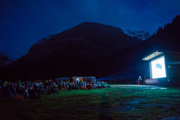 Mountainfilm offers free films beneath the stars at Base Camp Theatre in Telluride Town Park. [Photo courtesy of Mountainfilm]