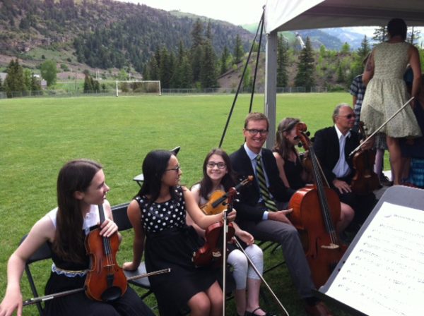 Telluride Mountain School orchestra